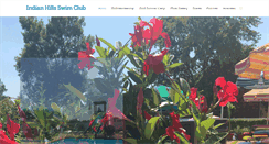 Desktop Screenshot of indianhillsswimclub.com